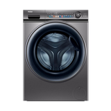 海尔（Haier）纤美 双擎热泵全自动滚筒烘干机烘衣服干衣机 10KG 家电补贴京东自营 EHGS100FMATE81U1