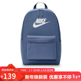 耐克NIKE男女通款双肩包背包HERITAGE休闲包DC4244-499蓝