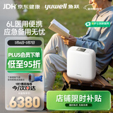 鱼跃(yuwell)医用便携制氧机户外吸氧旅游高原车载制氧机充电Spirit-6