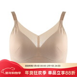 雪伦术后义乳专用文胸假乳房硅胶假胸透气光面胸罩内衣2105 裸肤色 80B