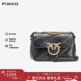PINKO【限时折扣】女包羊皮燕子包泡芙枕头包飞鸟包单肩包斜挎包
