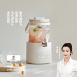 olayks立时养生壶全玻璃0胶0拼接 花茶桶养生桶 水龙头烧水壶煮茶壶大容量炖煮保温一体全自动恒温2.8L