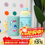 contigo儿童锁扣316L不锈钢保温龙口杯HBC-DEM116代莫丝怪兽 410ml