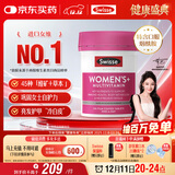 Swisse斯维诗 女士复合维生素 维B维C维E维D烟酰胺钙铁锌营养包120片/瓶