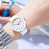 迪士尼（Disney）学生手表简约防水石英表双日历初中生高中生考试手表MK-11809W