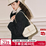 蔻一（Cnoles）包包女包真牛皮品牌女士斜挎马鞍腋下包生日礼物送老婆实用走心款