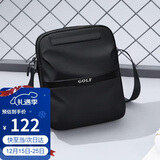 高尔夫（GOLF）单肩包男士休闲斜挎包男防泼水牛津布学生随身小挎包轻便手机包