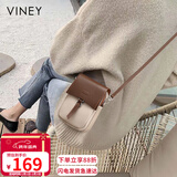 viney牛皮手机包洋气包包女包品牌单肩斜挎包生日元旦礼物送女生女友