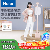 海尔（Haier）挂烫机家用熨斗 蒸汽挂烫机 手持熨烫机熨衣机电熨斗（带熨衣板）HY-GD1802E2