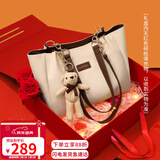 爱情海牛皮包包女包托特包大容量单肩高端品牌生日元旦礼物送女生女友