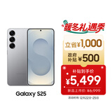 三星S25 512GB国家补贴 超拟人AI助理 骁龙8至尊版 AI拍照 翻译手机 游戏手机 暮河银