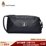 暇步士（Hush Puppies）手包男士复古手抓包植鞣皮男包大容量送男朋友圣诞礼物