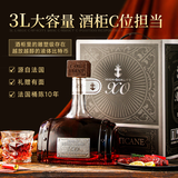 派斯顿（PASSTON）法国原酒进口洋酒 40°烈酒 XO白兰地卡勒伦微醺自饮年货礼盒送礼 xo白兰地 3L 1瓶