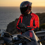 杜汉摩托车骑行服男四季赛车服升级护具机车服防护防摔可拆卸内胆外套