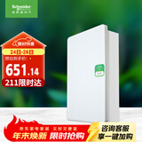 施耐德电气 配电箱 空开强电箱三排36回路家用暗装配线箱白色天朗系列TLA36B