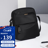高尔夫（GOLF）单肩包男士休闲斜挎包男手机ipad包防泼水通勤运动挎包送男友礼物