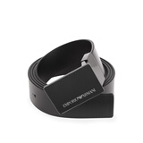 EMPORIO ARMANI经典男士商务休闲板扣腰带含礼盒Y4S427YTU7J送男友黑