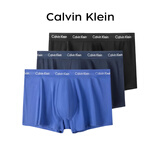 Calvin KleinCK内裤男士平角内裤棉质透气短裤腿内裤U2664G4KU