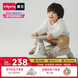 曼龙扭扭车1-3-6岁防侧翻大人可坐儿童溜溜车音乐摇摇车 莫奈灰