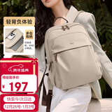 高尔夫（GOLF）双肩包女休闲背包学院风书包大容量14英寸笔记本电脑包旅行包出差