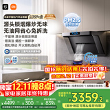 米家小米抽吸油烟机净烟机P1国家补贴以旧换新大吸力一级能效上门安装【天然气烟灶套装】免拆洗MJ04CY