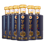 茅台华茅酒53度酱香型白酒 2022年华茅金奖蓝 纯粮酿造 53度 500mL 6瓶 华茅金奖蓝整箱21-22年