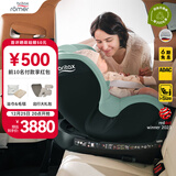 宝得适（BRITAX）宝宝儿童安全座椅0-4岁360度旋转汽车ISOFIX硬接口双面骑士PLUS 双面骑士PLUS松石绿