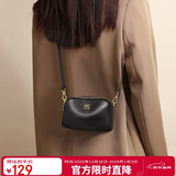 金狐狸（FOXER）头层牛皮女士包包女包大容量单肩包斜挎包手机包小包女生元旦礼物