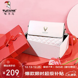 啄木鸟（TUCANO）包包女款2025年牛皮链条小方包单肩斜挎包圣诞新年生日礼物送女友