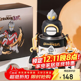 杯具熊（BEDDYBEAR）开口笑双饮儿童保温杯吸管水杯316钢大容量保温壶杯600ML气势亚刻