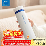 乐扣乐扣（LOCK&LOCK）不锈钢情侣学生保温杯菲特旋转盖轻量杯450ml白蓝 LHC4131WB