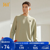 361°卫衣男装秋冬季长袖运动服休闲跑步圆领宽松上衣服652334801D-7