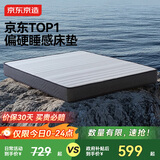 京东京造家居弹簧床垫 黄麻棕邦尼尔弹簧 席梦思床垫1.5×2米