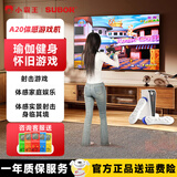 小霸王电视体感游戏机跳舞毯家用跳舞机连接电视AR摄像头感应射击游戏经典切水果游戏亲子互动无线手柄 A20超清【双体感手柄+体感枪】