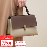 YUYULA牛皮包包女包手提妈妈包高档品牌斜挎包生日新年礼物送女生女友