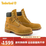 添柏岚（Timberland）户外徒步休闲鞋踢不烂男鞋防水经典黄靴 10061 40