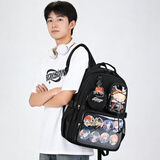 Edison爱迪生中学生书包二次元吧唧谷子痛包高颜值ins风高中双肩包W50-1
