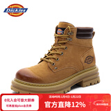 Dickies【明星同款】情侣马丁靴男靴复古大黄靴时尚工装靴 土黄 42