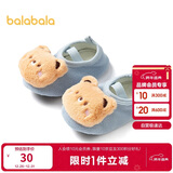 巴拉巴拉balaOne宝宝地板袜防滑点胶冬加绒婴幼儿保暖袜学步209425172201