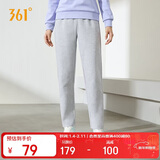 361°运动裤子女秋冬季跑步宽松户外休闲裤直筒长裤卫裤662434710D