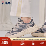 FILA斐乐女鞋跑步鞋情侣同款老爹鞋MARS火星鞋男鞋休闲运动鞋 【女款】烟灰/鸽子灰-FD 40