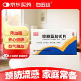白云山 绞股蓝总甙片 20mg*100片 养心健脾 益气和血 除痰化瘀 降血脂心 京东大药房 心脑血管 非处方药