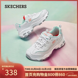 斯凯奇（Skechers）小白熊女鞋秋季厚底百搭老爹鞋熊猫鞋休闲运动鞋99999863