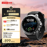 联想（Lenovo）智能运动手表 Watch GTPro风暴灰 双频GPS气压计指南针50米防水游泳运动手表蓝牙通话心率血氧监测