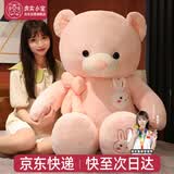 虎实小宝等身熊玩偶礼物实用泰迪熊公仔生日女生大号抱抱熊女生睡觉抱枕
