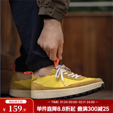 马登恒星鞋复古运动板鞋男士夏秋网面透气华夫鞋新款休闲慢跑阿甘鞋子 琥珀黄 【户外登山/平底跑步鞋】  39 (250mm)