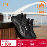 361°运动鞋女秋冬季保暖网布轻便减震通勤休闲跑步鞋子女682232210-7