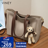 viney牛皮包包女包大容量托特包轻奢斜挎单肩包生日圣诞礼物送女生女友