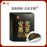 安化黑茶 茶协授权 正宗金花茯茶正宗2016年茶叶湖南特产熟茶自己喝480g