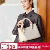 红蜻蜓包包女包牛皮斜挎单肩妈妈手提包送女友妈妈跨年新年生日礼物